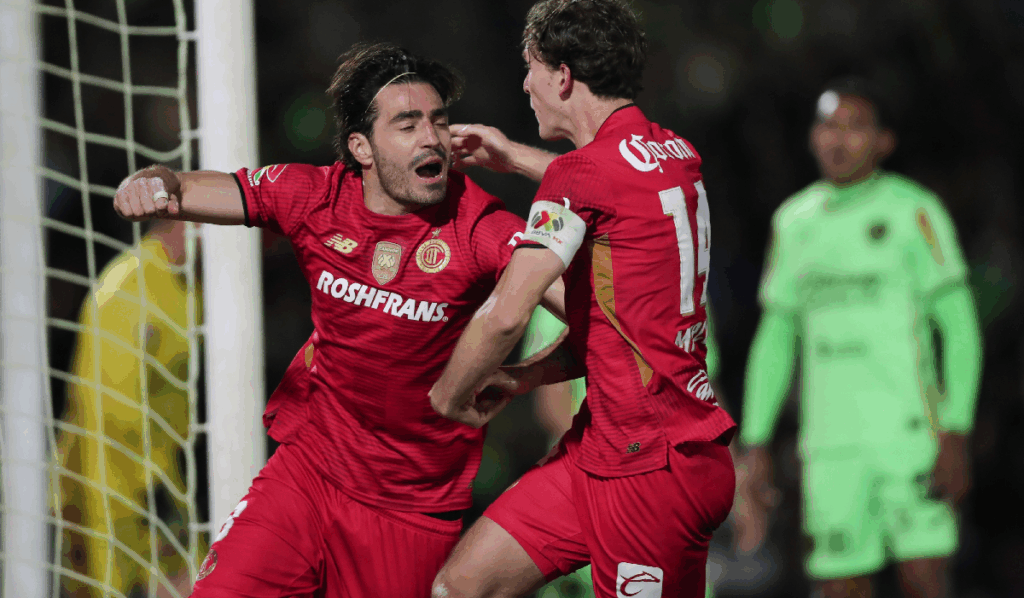 Toluca remonta a Juárez y toma ventaja en cuartos de Liga MX