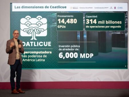 México presenta Coatlicue, la supercomputadora más potente de AL