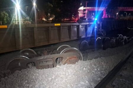 Descarrilan diez vagones de tren en Zacatecas sin daños