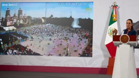 Sheinbaum pide investigar violencia y baja participación joven en marcha