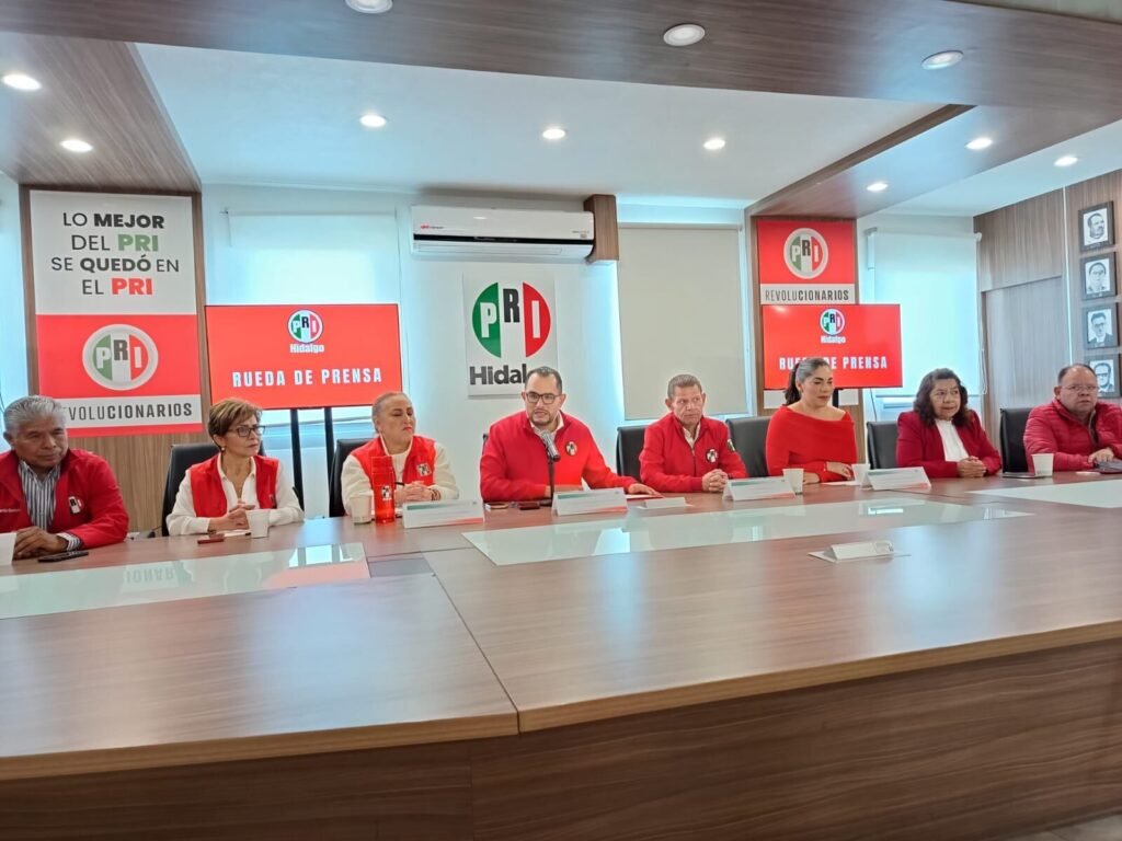 PRI Hidalgo respalda a Viggiano y denuncia uso político de PGJEH