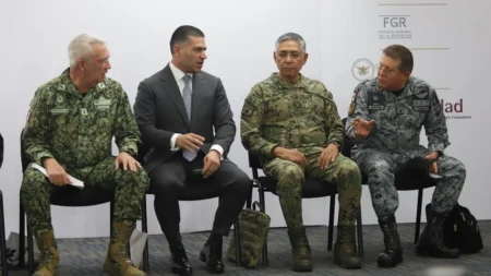 Harfuch niega nexos de "El Limones" con CATEM y Pedro Haces