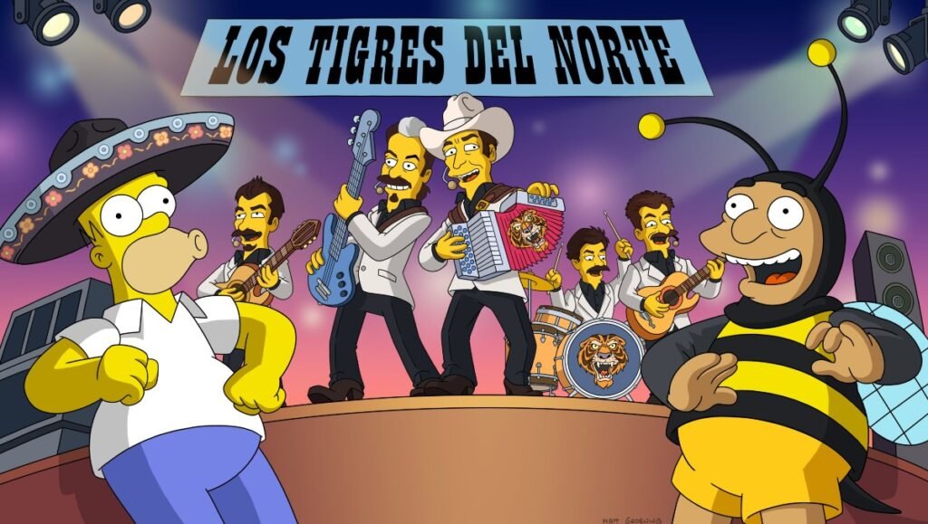 Los Tigres del Norte estrenan canción original en Los Simpson Los Tigres del Norte estrenan canción original en Los Simpson