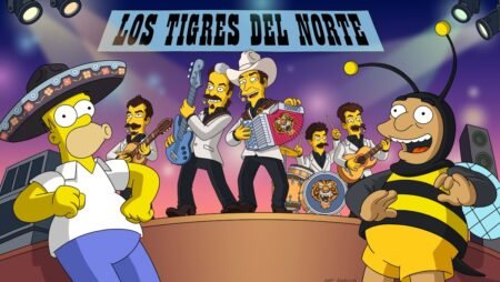 Los Tigres del Norte estrenan canción original en Los Simpson