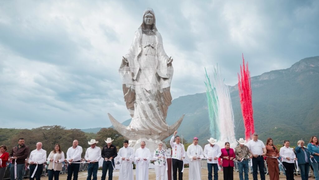 Tamaulipas impulsa turismo religioso con Virgen Monumental en El Chorrito