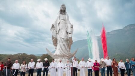 Tamaulipas impulsa turismo religioso con Virgen Monumental en El Chorrito Tamaulipas impulsa turismo religioso con Virgen Monumental en El Chorrito