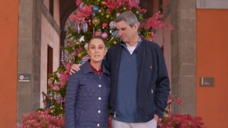 Sheinbaum llama a fortalecer valores familiares en mensaje navideño