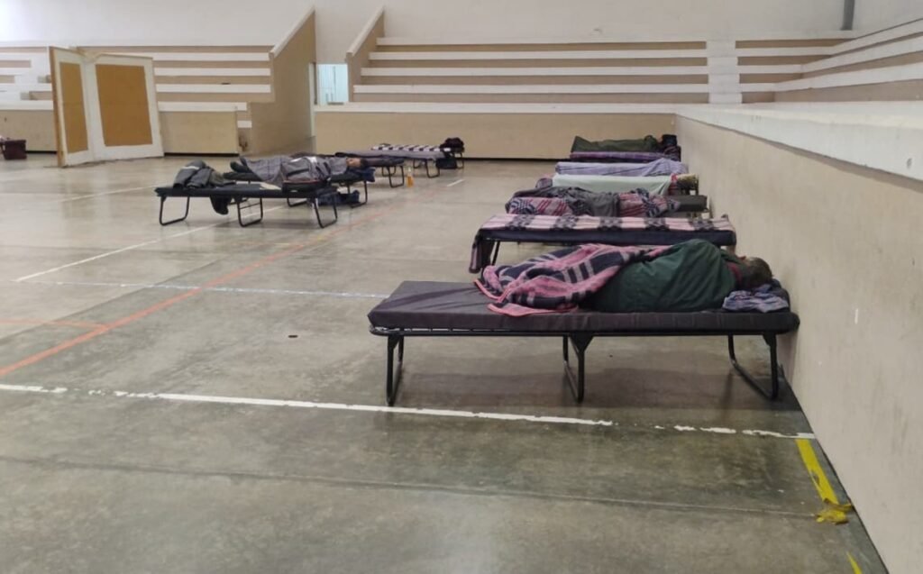 Instalan refugio temporal ante bajas temperaturas en Ciudad Madero