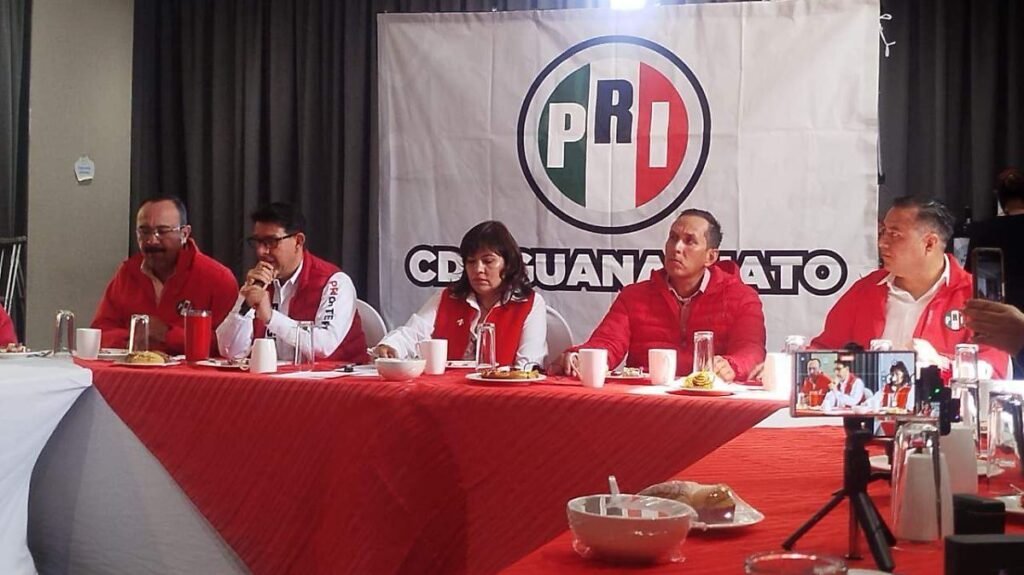 PRI Guanajuato prepara alianzas y refuerza estructura rumbo a 2027