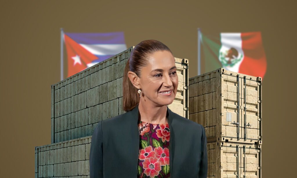 Exportaciones de México a Cuba suman 1,282 mdd bajo Sheinbaum