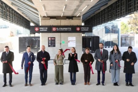 Sheinbaum inaugura tramo final del Tren Interurbano México-Toluca
