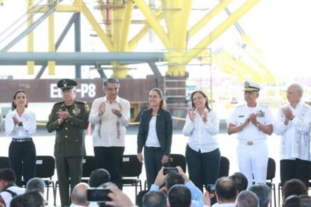 Sheinbaum y Villarreal conmemoran la Expropiación Petrolera 2024