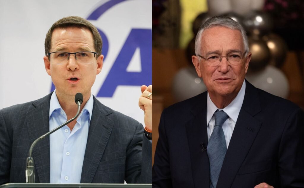 Anaya y Salinas Pliego lideran preferencias opositoras rumbo a 2030