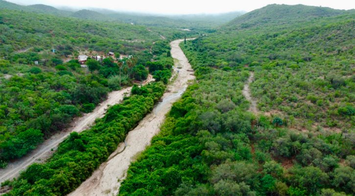 Sheinbaum supervisa avances de la presa El Novillo en La Paz