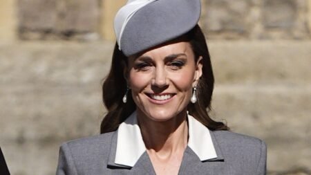 Kate Middleton recibe al presidente de Nigeria en Windsor