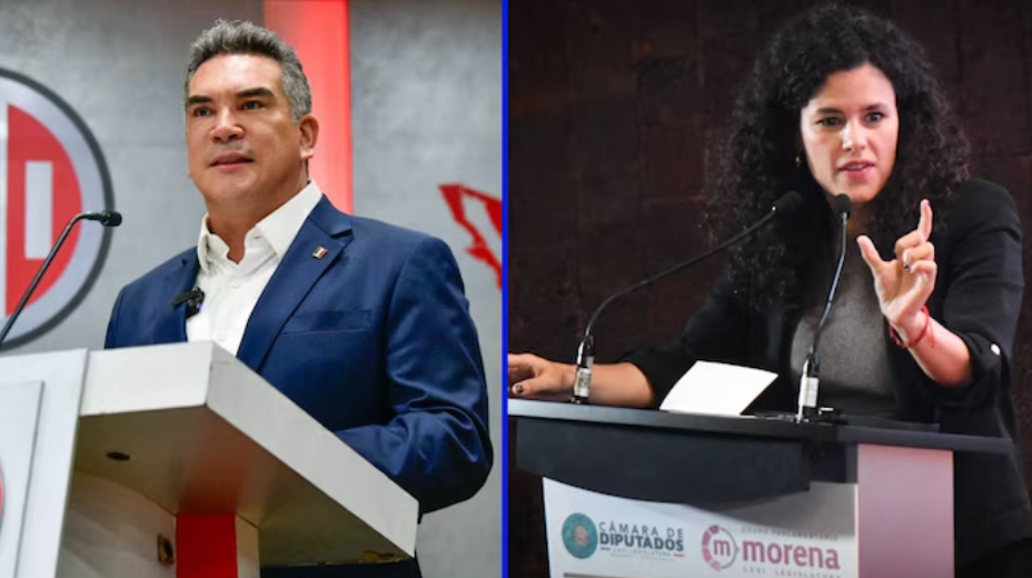 Alejandro Moreno responde a Luisa Alcalde por reforma electoral