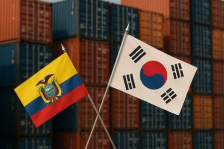 Ecuador y Corea del Sur sellan acuerdo para impulsar exportaciones