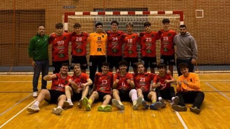 Balonmano Ciudad de Puertollano juvenil vence a Cuenca 33-34