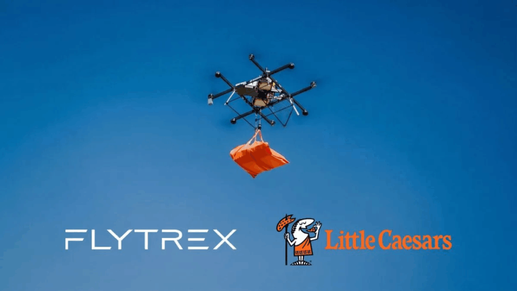 Little Caesars prueba entrega de pizza con drones en Texas