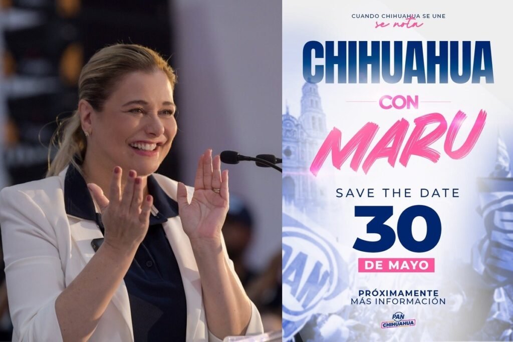 PAN convoca contramarcha en Chihuahua en apoyo a Maru Campos