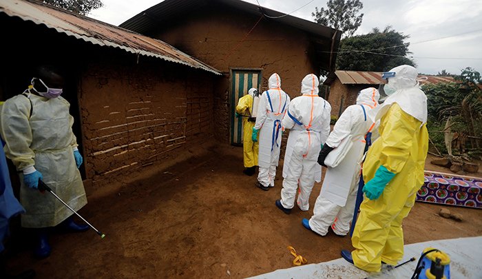 OMS advierte agravamiento del brote de ébola en África central