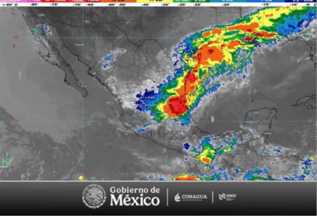 Conagua emite alerta por posible ciclón tropical en el Golfo de México