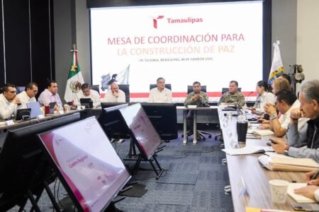Con Américo Villarreal Anaya, las mesas de seguridad consolidan un modelo permanente de coordinación institucional