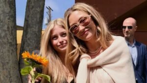 Georgia, hija de Eric Dane, se gradúa tras muerte del actor