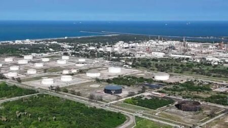 Américo Villarreal destaca potencial del campo Trión para impulsar el desarrollo de Tamaulipas