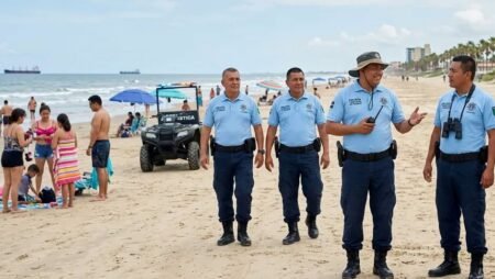 Ciudad Madero crea Policía Turística permanente en Playa Miramar