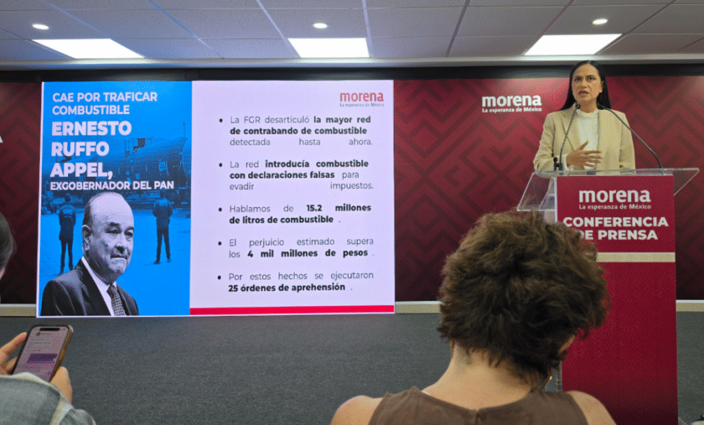 Morena niega persecución política en caso de Ernesto Ruffo