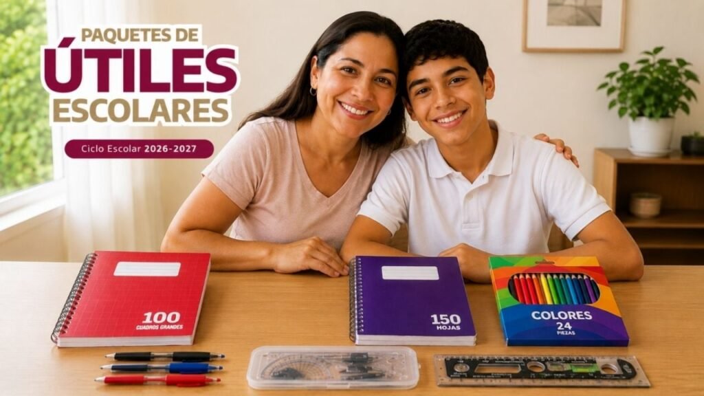 Tamaulipas dará útiles escolares gratis en ciclo 2026-2027