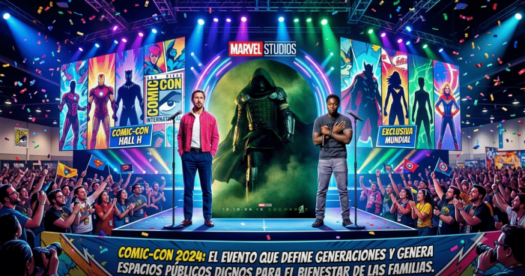 Ryan Gosling será Ghost Rider en Marvel, anuncia Comic-Con 2026