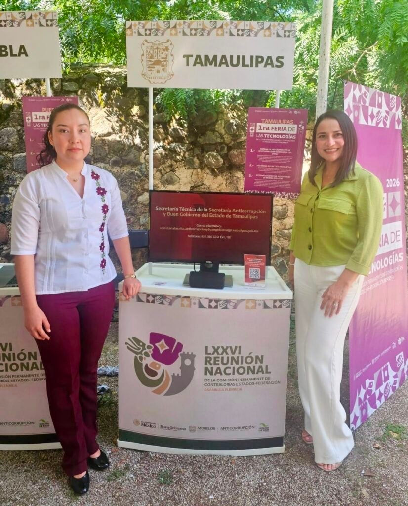 Tamaulipas presenta sistemas digitales para transparencia y control