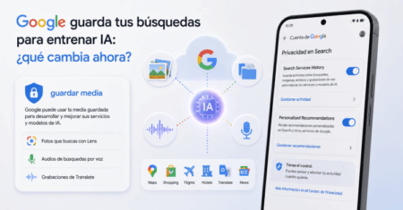 Google usará imágenes y audios de usuarios para entrenar su IA