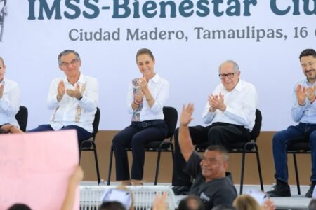 Claudia Sheinbaum impulsa oportunidades para jóvenes durante gira por Tamaulipas