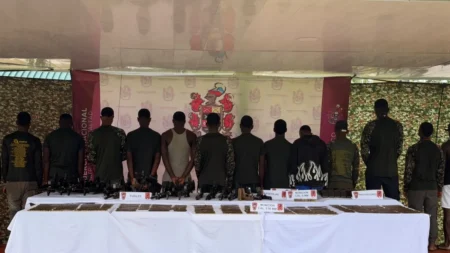 Se entregan 16 disidentes armados de la CNEB en Tumaco, Nariño Se entregan 16 disidentes armados de la CNEB en Tumaco, Nariño