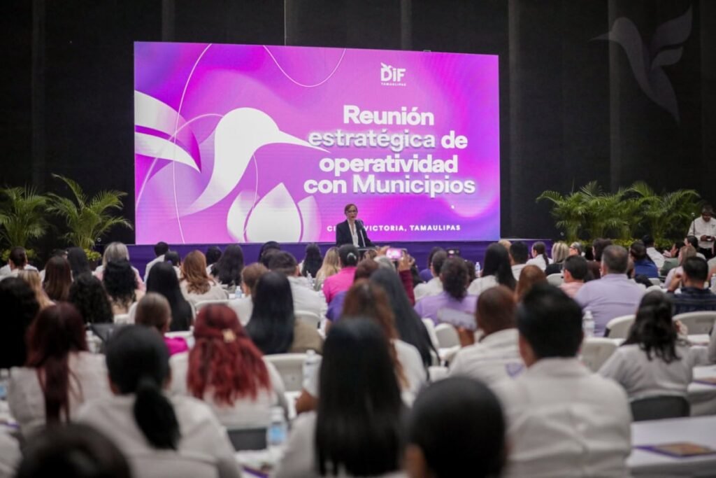 DIF Tamaulipas coordina 43 municipios para fortalecer apoyos sociales