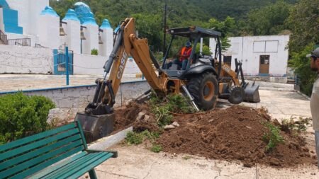 Tamaulipas invierte 7 millones en rehabilitación de plaza en San Nicolás