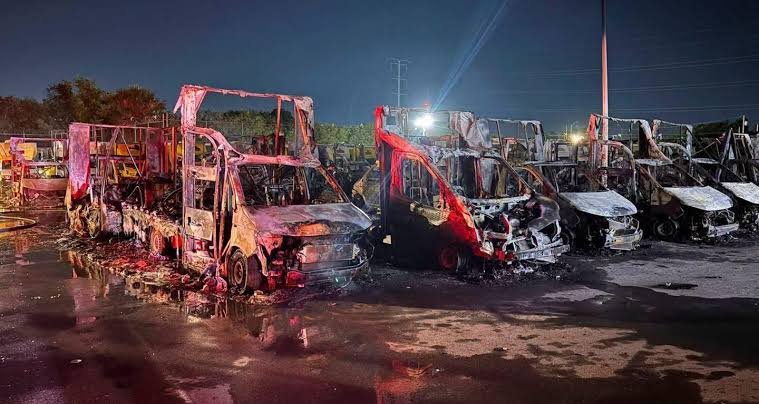 Fiscalía confirma incendio intencional en planta PepsiCo Matamoros Fiscalía confirma incendio intencional en planta PepsiCo Matamoros