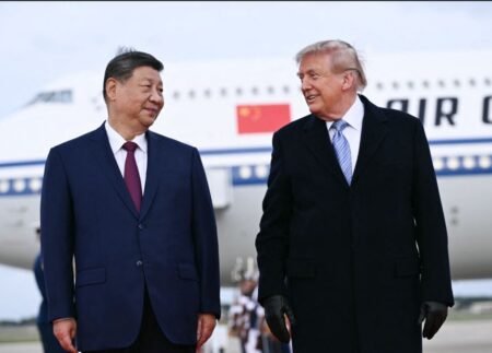 Trump recibe a Xi Jinping en Andrews en visita oficial a EE UU