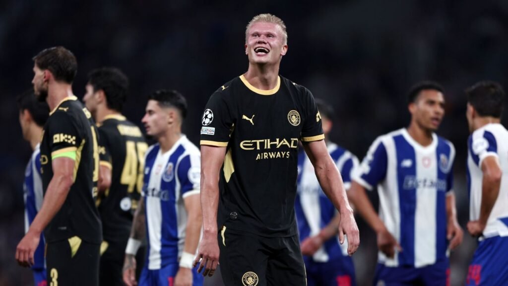 Doblete de Haaland da victoria al Manchester City en Champions Doblete de Haaland da victoria al Manchester City en Champions