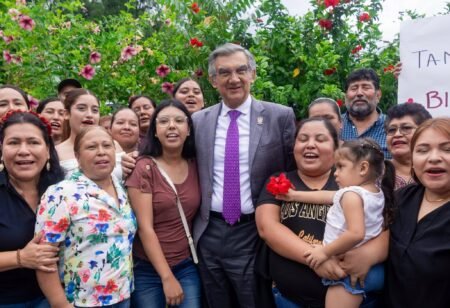 Américo Villarreal destaca presencia en los 43 municipios de Tamaulipas