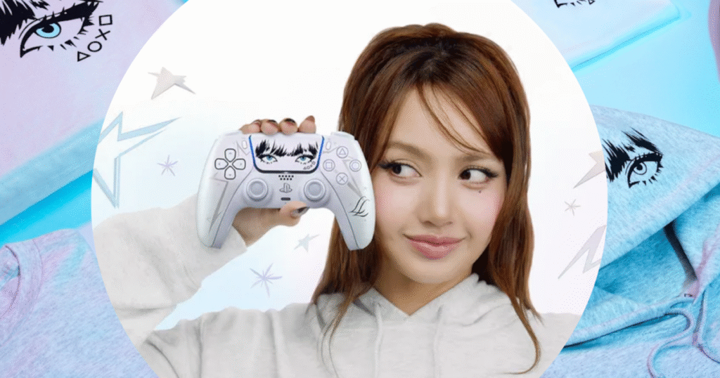 Lisa de BLACKPINK y PlayStation lanzan mando DualSense exclusivo