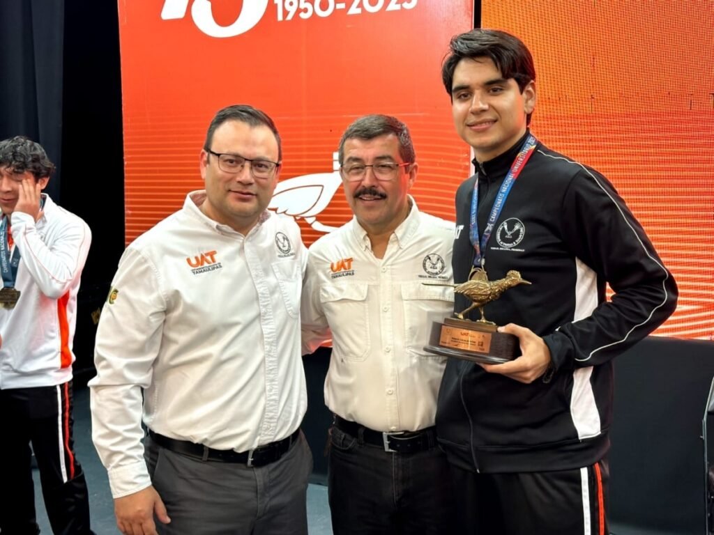 Alumno de la UAT gana oro en Nacional de Taekwondo 2026