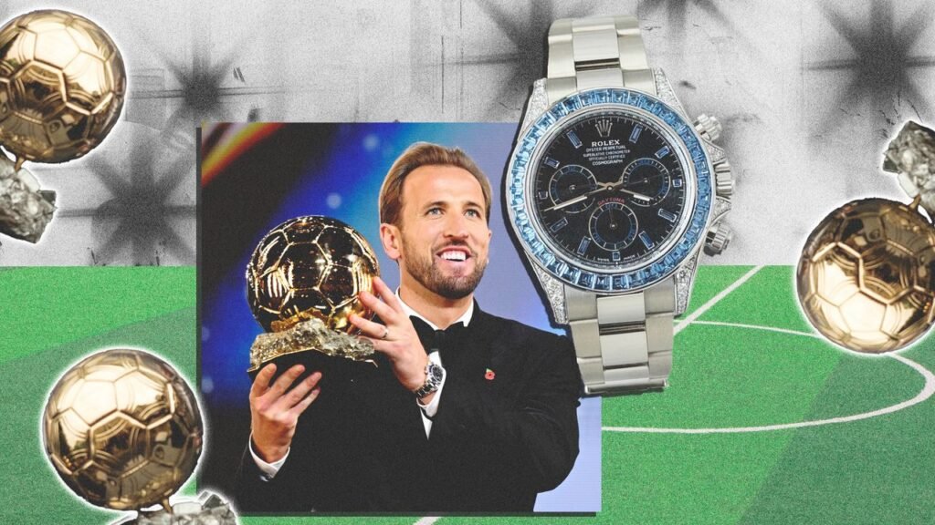 Harry Kane gana Balón de Oro 2026 y luce exclusivo Rolex