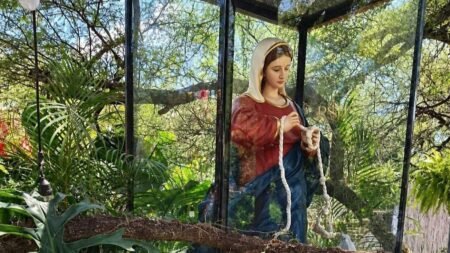 Altar de la Virgen Desatadora de Nudos recibe fieles en Tamaulipas Altar de la Virgen Desatadora de Nudos recibe fieles en Tamaulipas